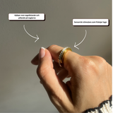 Elba fidget-ring
