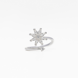 Maja Spinning Ring - Recycled Stainless Steel (Adjustable/Onesize) - Silver