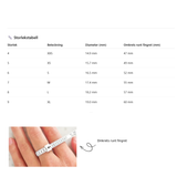 Star rotation ring - recycled stainless steel - Gold