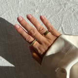Kim rotation ring - stainless steel 18k gold plating