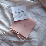 Kort + presentpåse från mig till dig