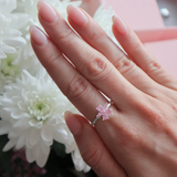 Ella spinning ring - recycled stainless steel - Gold