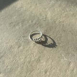 Vanessa Pushing Stress Ring - Sterling Silver 925 (Adjustable)