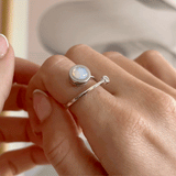 Astrid spinning ring - sterling silver 925 (Adjustable)